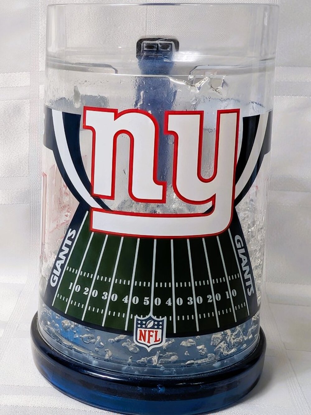 NEW YORK GIANTS FREEZER MUG NFL FOOTBALL TEAM SPORTS FAN CUP NYG MEMORABILIA